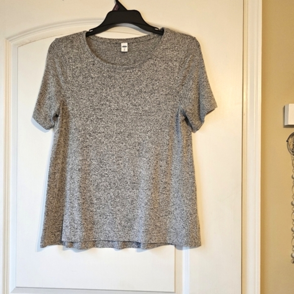 Old Navy Heather Gray Short Sleeve Tee